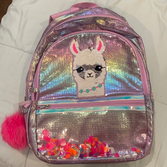 justice llama backpack